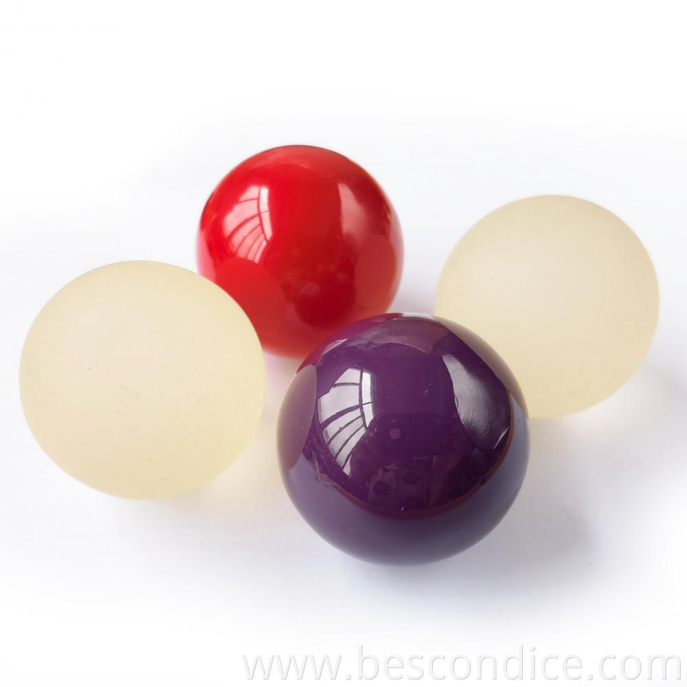 Solid Plastic Resin Balls